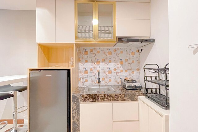 コンパクト シック 2ベッドルーム アット ビダ ビュー マカッサル アパートメント