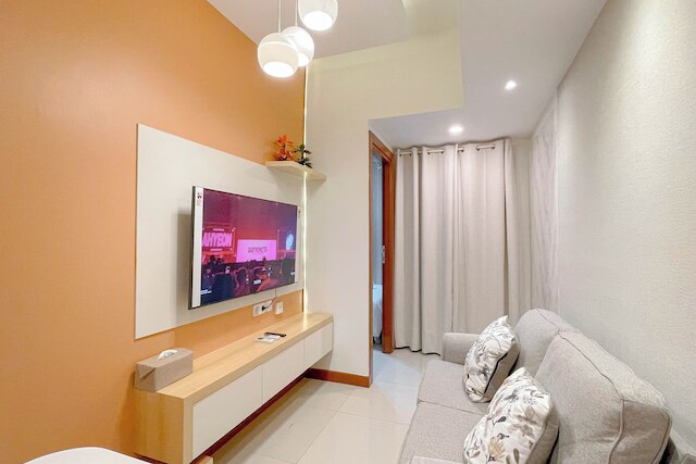 コンパクト シック 2ベッドルーム アット ビダ ビュー マカッサル アパートメント