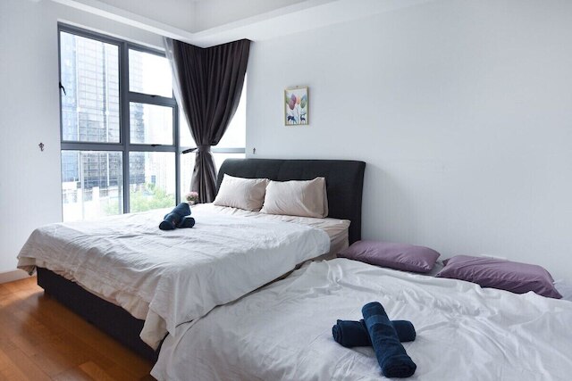 モダン ハイ フロア 3ベッドルーム アパートメント バスタブ ブキット ビンタン