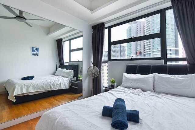 モダン ハイ フロア 3ベッドルーム アパートメント バスタブ ブキット ビンタン