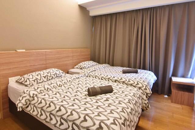 ペット フレンドリー, 3ベッドルーム アパート KL, バスタブ & パーキング