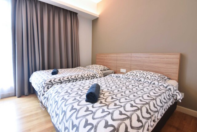 ペット フレンドリー, 3ベッドルーム アパート KL, バスタブ & パーキング