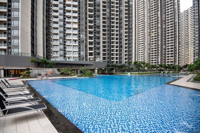 2ベッドルーム R&F フェーズ2, CIQ R&F モール, フリーパーキング