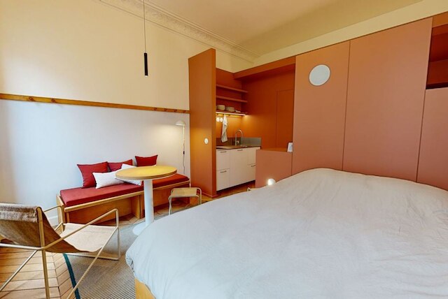 Altido Delightful 1bed Studio w Shared Co-working Space