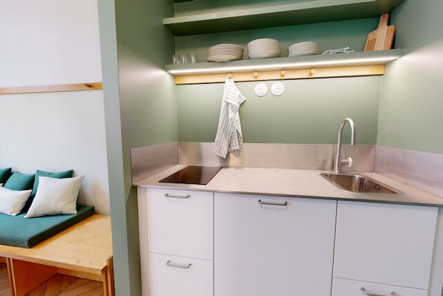 Altido Delightful 1bed Studio w Shared Co-working Space