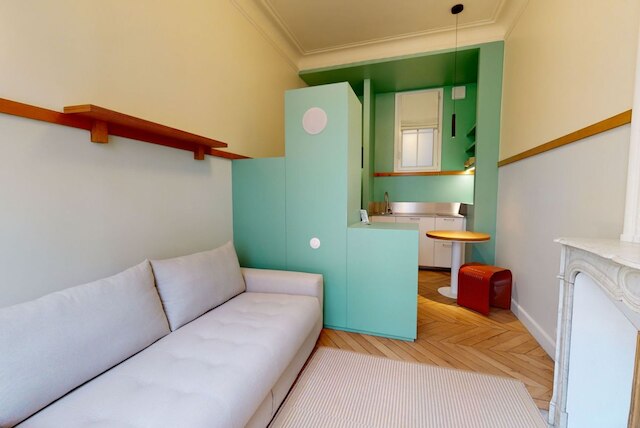 Delightful 1-bed Studio w Shared Co-working Space