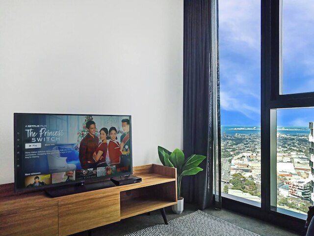 サウスバンク 2ベッドルーム ハイシティビューズ エンジョイ ワイン、ジム、プール、WiFi