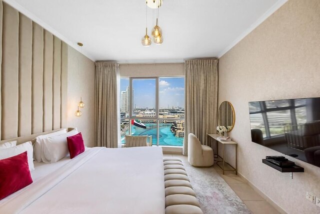 ラビッシュ 3 ベッドルーム ビサイド バージ カリファ アンド ファウンテン ビュー