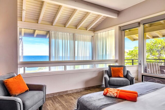 NEW KBM Resorts Free CAR Kapalua Bay Villas Ocean View 1-bedroom Condo Steps to Beach With Spacious Lanai! Kbv-24g3