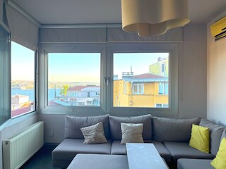 Stylish Apartment with Bosphorus View