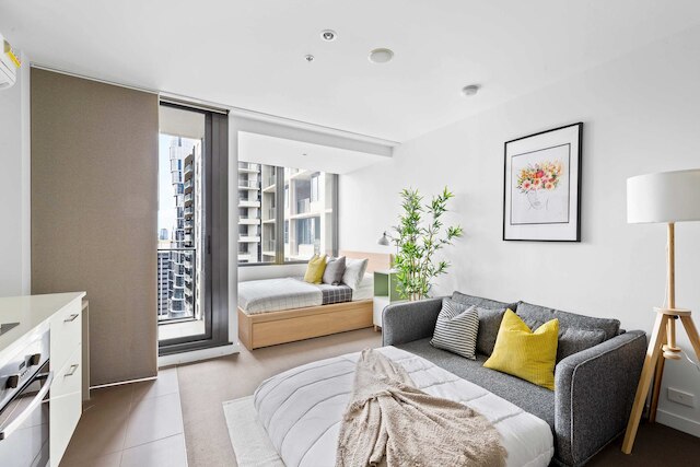 Cozy Studio Near Southern Cross With City Views