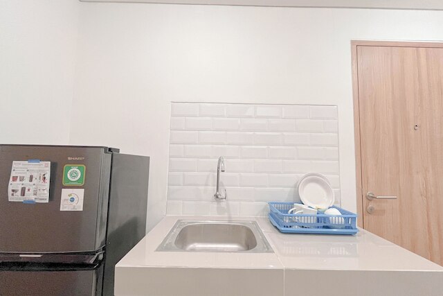 コンバインド ホワイト スタイル 1 ベッドルーム (ノー キッチン) アパートメント バンダラヤ - タラサ シティ マカッサル