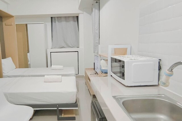 ベーシック スタジオ (ノー キッチン) アット アパートメント バンダラヤ - タラサ シティ マカッサル