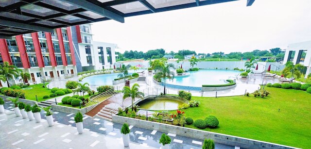 Modern Retreat with Private Balcony