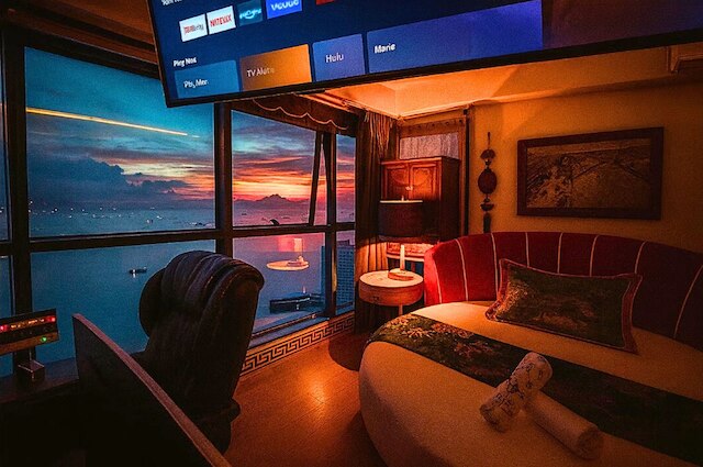 シー ファミリールーム イン フロント オブ US エンバシー