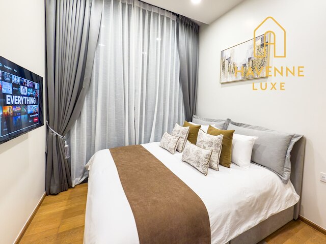 City Luxe Condo 5-min Walk to Siam Paragon Modern Stay
