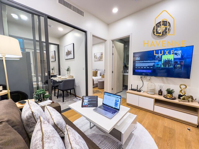 City Luxe Condo 5-min Walk to Siam Paragon Modern Stay