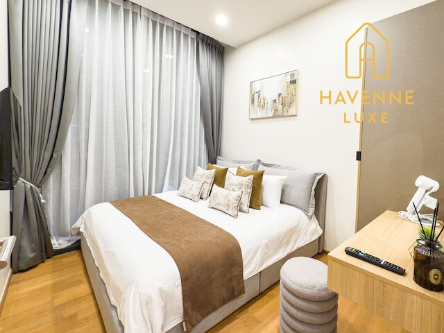 City Luxe Condo 5-min Walk to Siam Paragon Modern Stay