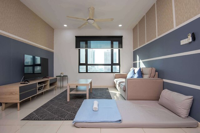 スペーシャス 2ベッドルーム スアサナ、ニア CIQ JB セントラル