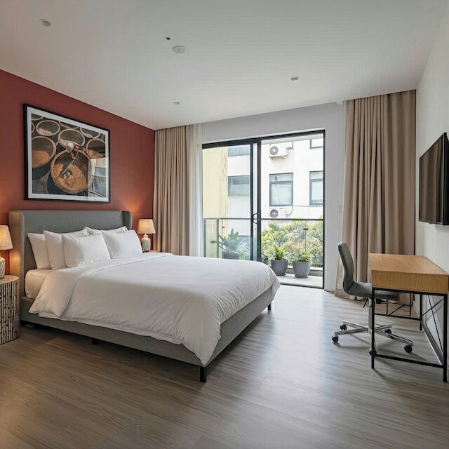 セントラルティーク ベランダ リビング