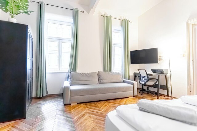 エレガント 1 ベッドルーム アパートメント ステップス フロム プラターシュテルン