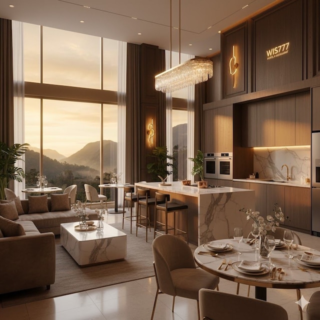 ホテル ラグジュアリー WIS777 ダン レストラン メワ