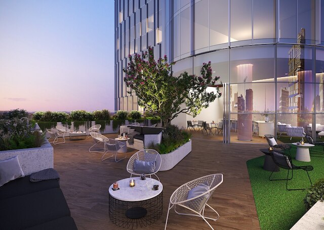 シック 1 ベッド ウィズ パーキング, ジム, プール & シティビューズ