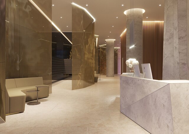 シック 1 ベッド ウィズ パーキング, ジム, プール & シティビューズ