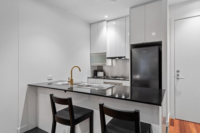 スタイリッシュ アンド スペーシャス 2ベッド アパートメント メルボルン