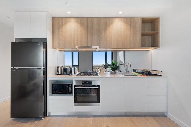 ソフィスティケイテッド 2 ベッド ウィズ ベイビューズ & アメニティーズ