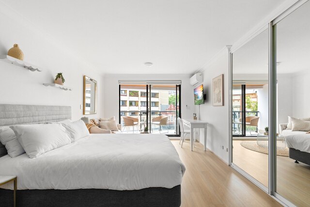 アイディアル スタジオ インナーシティ パッド ウィズ プライベート バルコニー