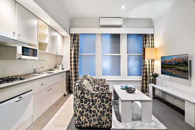 メルボルン CBD 1ベッド ウィズ エアコン クローズ トゥ シアターズ