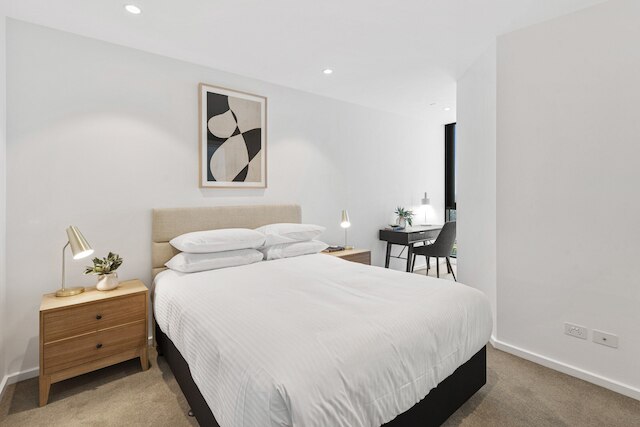 エレガント 2ベッド アパートメント ウィズ バルコニー & シティビュー