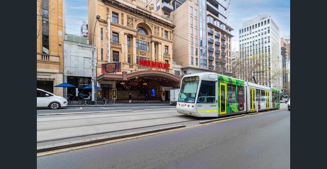 ブライト 1ベッド アパートメント ステップス フロム コリンズストリート