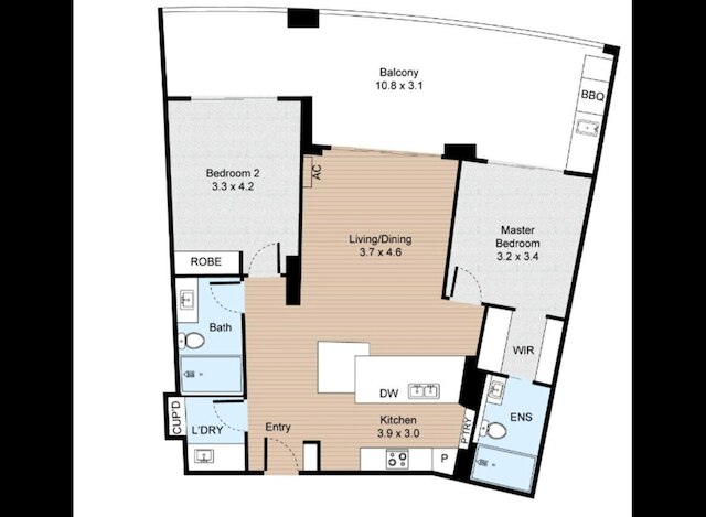 スタイリッシュ ブリスベン シティ ステイ ウィズ バーベキュー, プール & ジム