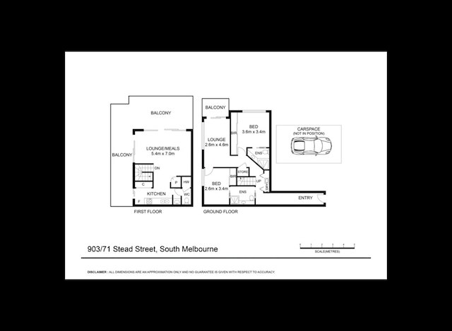 スプリットレベル 2ベッドルーム ウィズ シティビュー アンド セパレートスタディ