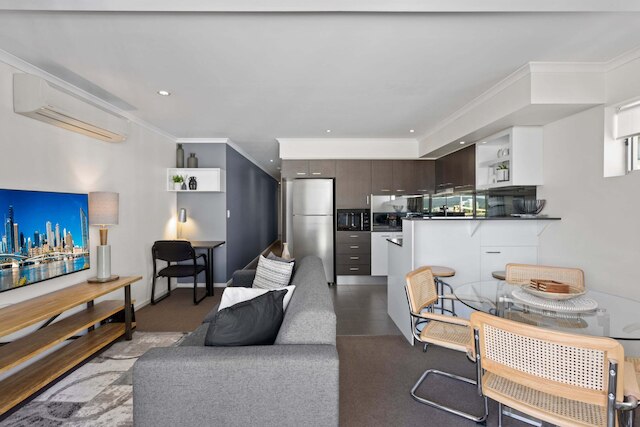 シック 2 ベッド アパートメント & 5 ミニッツ ウォーク トゥ Qpac