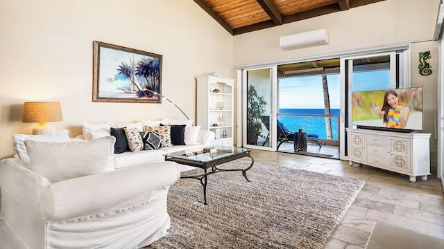 オーシャンフロント ペントハウス ウィズ サンセットビューズ, エアコンディショナー アンド ラップアラウンド ラナイ！ - Vrkcv