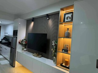 シック リトリート イン パサイ シティ - スカンジナビアン ウィズ バルコニー フェイシング モール オブ アジア