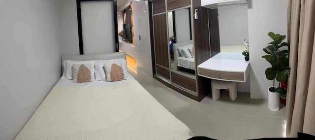 シック リトリート イン パサイ シティ - スカンジナビアン ウィズ バルコニー フェイシング モール オブ アジア