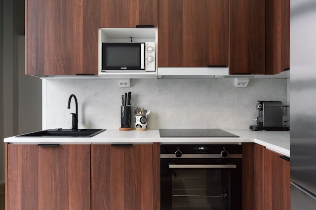 ダブル ソファ ベッド イン シェアード スタジオ