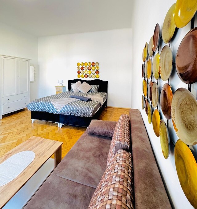 コージー 1ベッドルーム アンド リビングルーム アパートメント