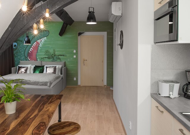 セブン テールズ アパートメンツ バイ アドレーズ リビング