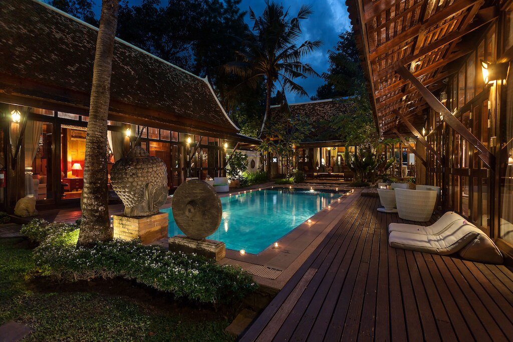 2.チェンマイ ラグジュアリー ヴィラ