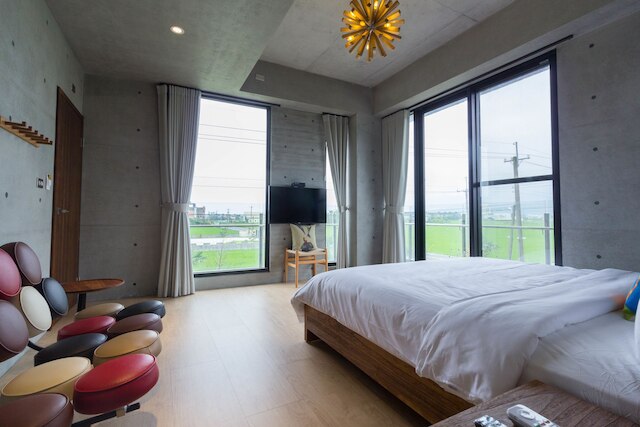 サンライズ ベッド アンド ブレックファスト (小島天光民宿)