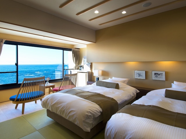 「浜辺の湯 浪漫の歌」宿 中屋