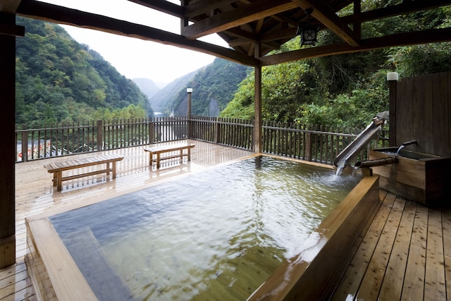 杖立温泉渓流の宿 大自然