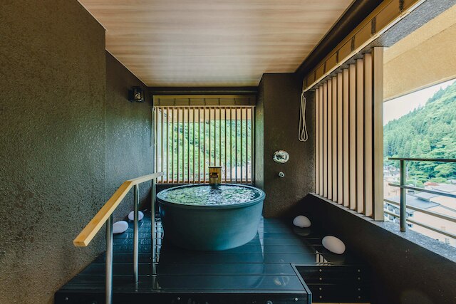 杖立温泉渓流の宿 大自然