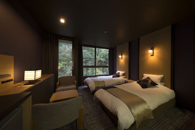 杖立温泉渓流の宿 大自然