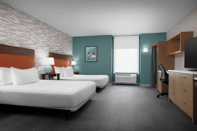 ホーム 2 スイーツ バイ ヒルトン ユージーン ダウンタウン ユニバーシティ エリア